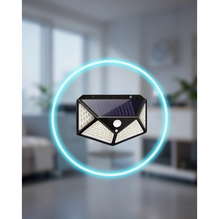 Bahçe Lambası Sensörlü 100 Led