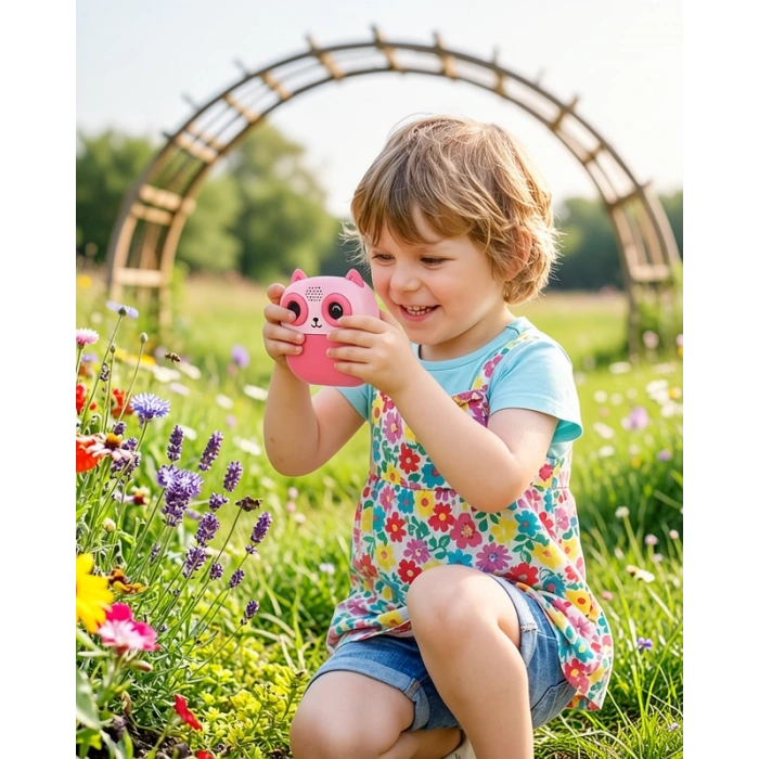Baskılı Mini Kamera 6 Kalem 5 Rulo