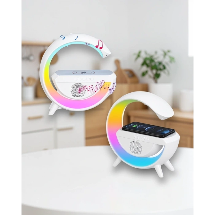 Bluetooth Hoparlör Gece Lambası