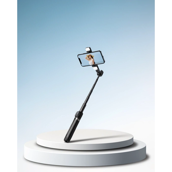 Bluetooth Işıklı Selfie Çubuğu 130 cm