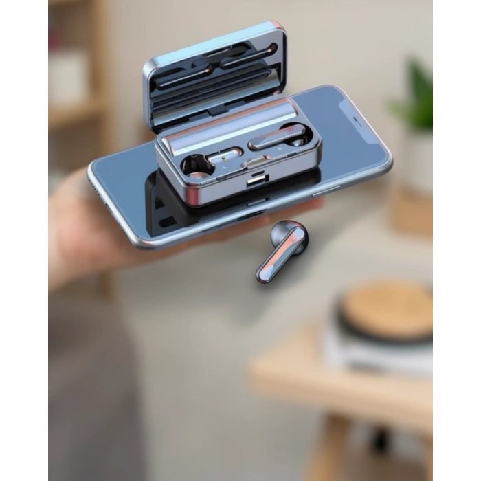 Bluetooth Kulaklık Aynalı Telefon Standlı