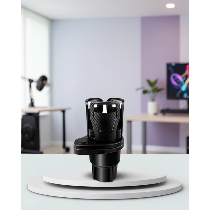 Çift Bardak Tutucu 360° Dönen