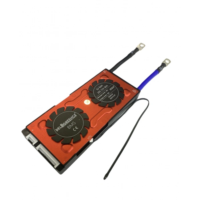 Deligreencs - 20S  80A LI-ION BMS KARTI SENSÖRLÜ ORTAK PORT