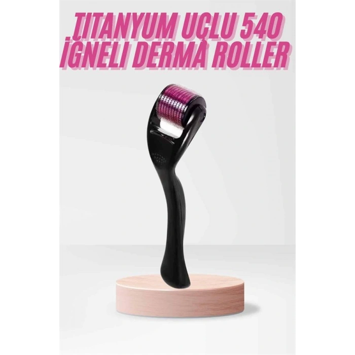 Derma Roller 540 İğneli 1mm Titanyum Uçlu