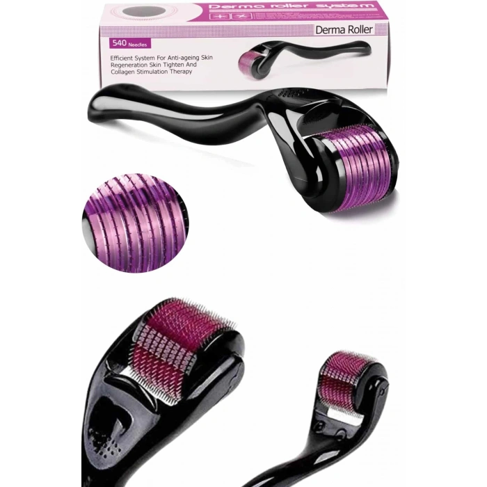 Derma Roller Titanyum İğneli 540 İğne 1 mm