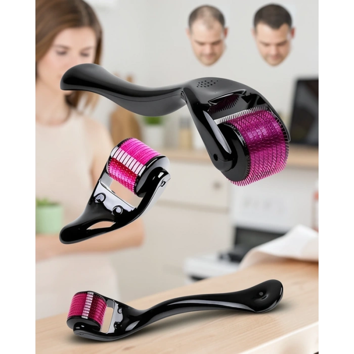 Derma Roller Titanyum Uçlu 540 İğneli 1 mm