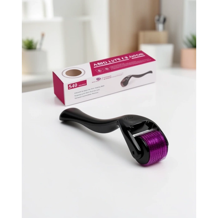 Dermaroller 540 İğneli 1 mm Cilt Yenileme Seti