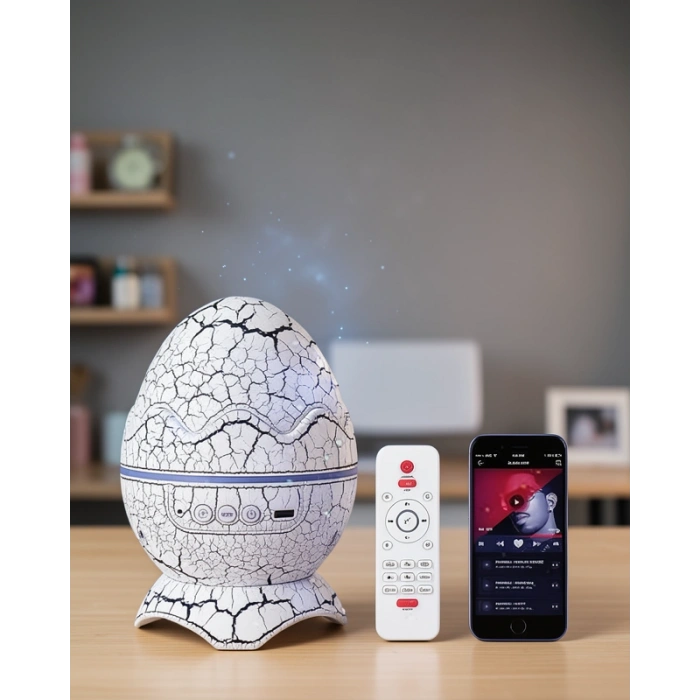 Dinozor Projeksiyonlu Bluetooth Hoparlör