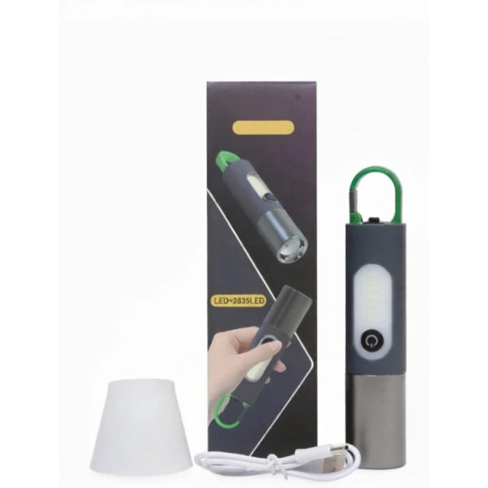 El Feneri Kamp Lambası 750 Lümen Şarjlı Type-C