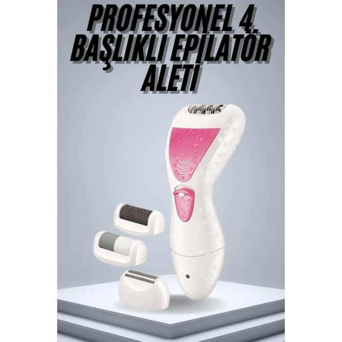 Epilatör Cihazı 4 Başlık Seçeneği