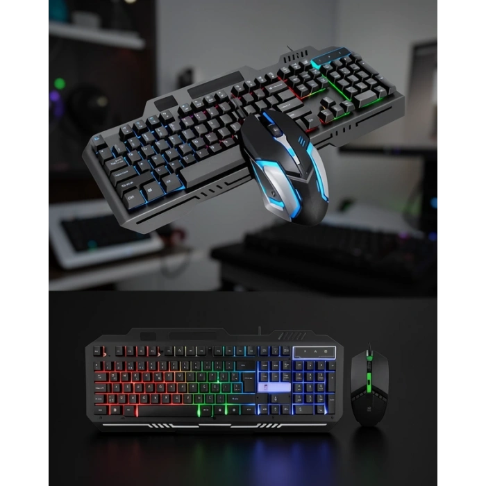 Gaming Klavye LED Aydınlatmalı Mekanik Hisli