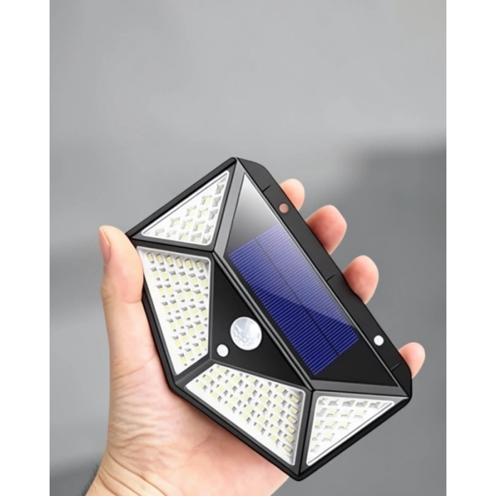 Güneş Enerjili Bahçe Lambası 100 LED