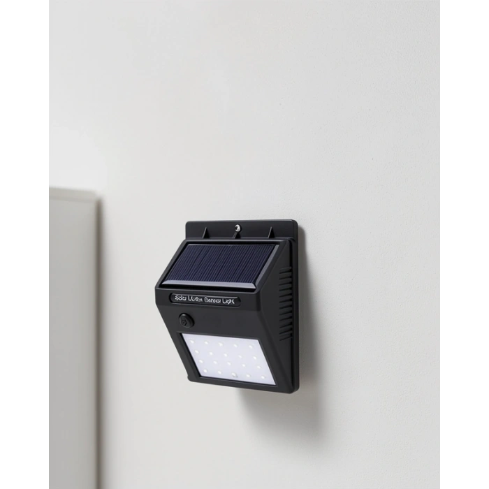 Hareket Sensörlü Solar LED Lamba 120° Algılama Açısı