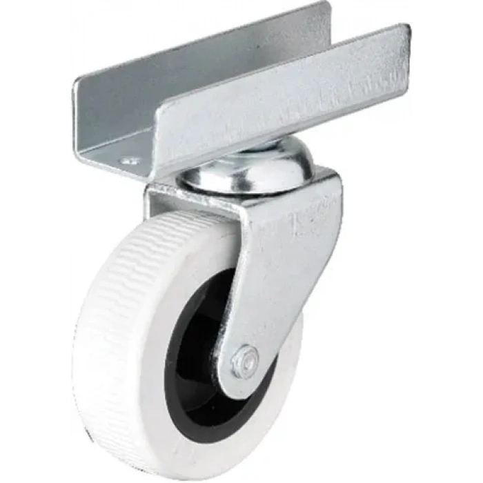 Hts 323 - 50x20 mm Gri Uzun U Tablalı Teker 4 Adet
