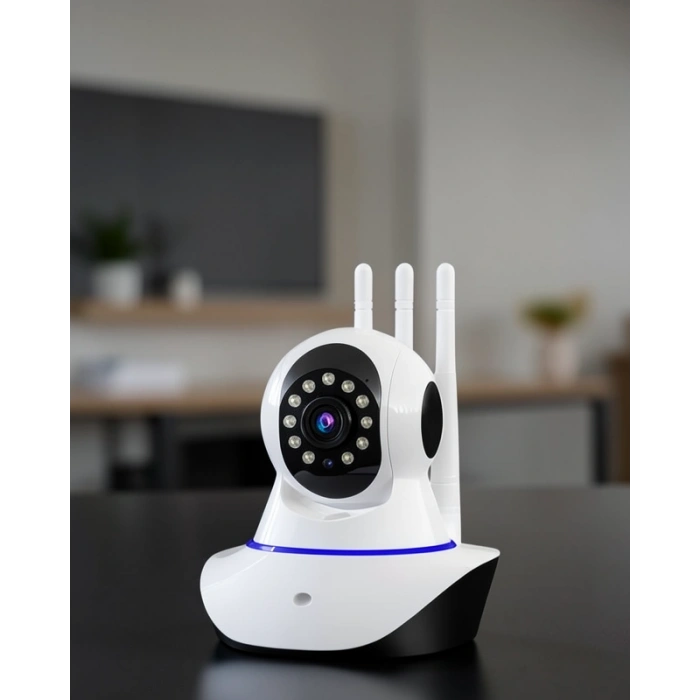 IP Kamera 3.0MP HD Çift Yönlü Ses Hareket Sensörlü