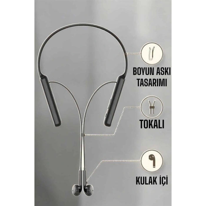 Kablolu Bluetooth Kulaklık Mikrofonlu