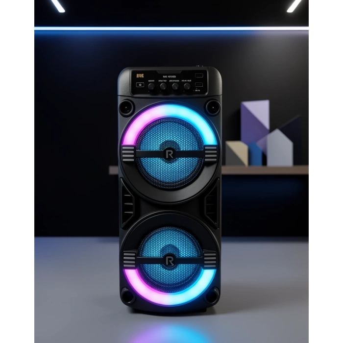 Kablosuz Bluetooth Hoparlör LED Işıklı