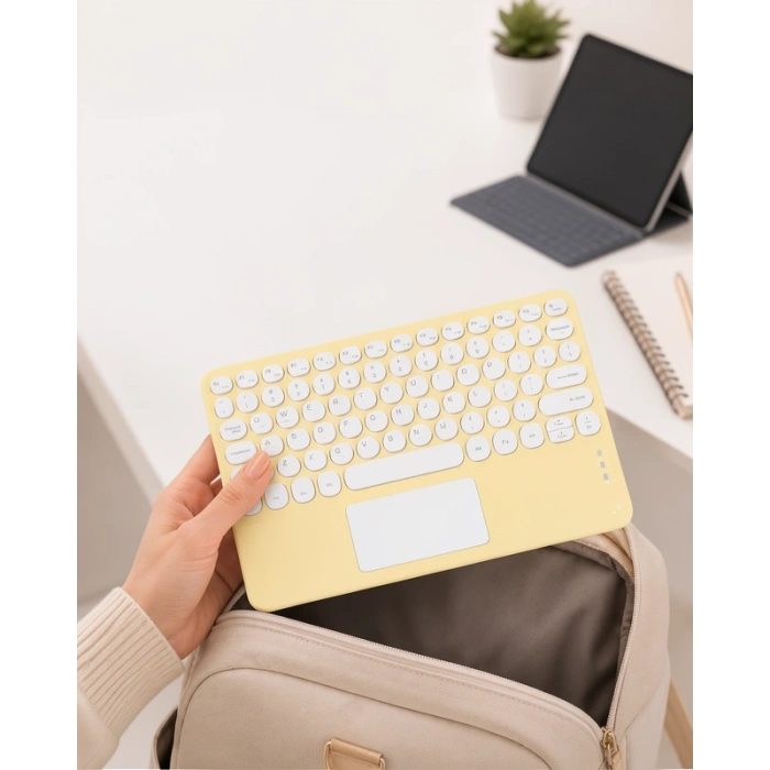 Kablosuz Bluetooth Klavye Slim Taşınabilir