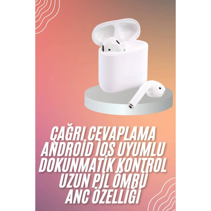 Kablosuz Bluetooth Kulaklık Dokunmatik Kontrol