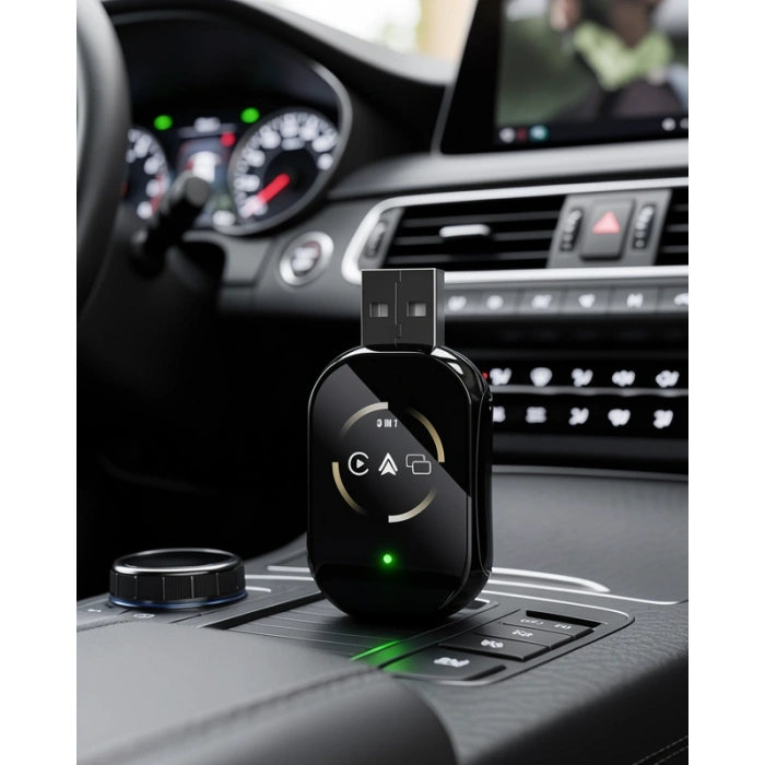 Kablosuz CarPlay Android Auto AirPlay Adaptörü