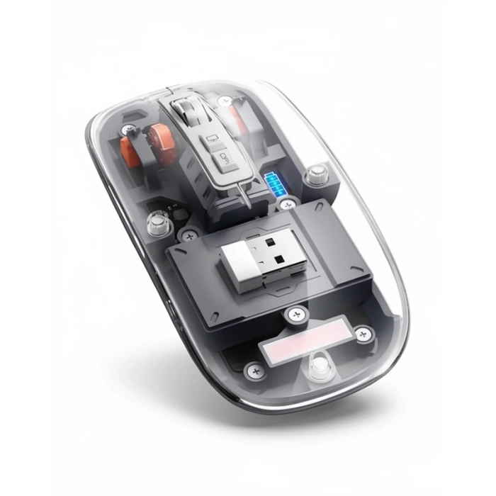Kablosuz Fare Bluetooth 5.0 ve 2.4GHz Çift Modlu