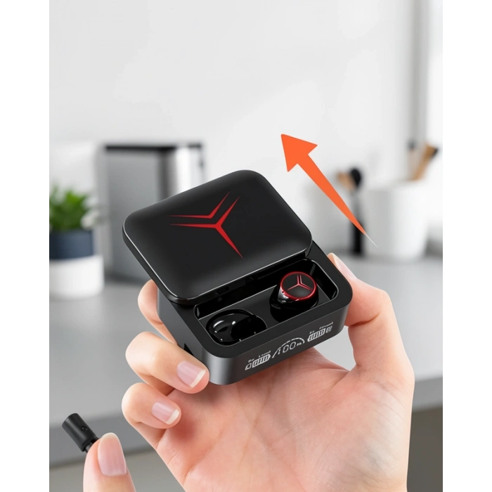 Kablosuz Kulaklık Bluetooth Powerbanklı