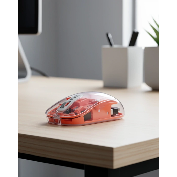 Kablosuz Mouse Şeffaf Tasarım