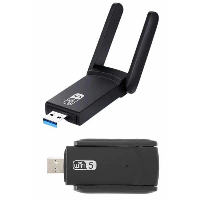 Kablosuz Wifi Adaptörü 5GHz AC Çift Antenli