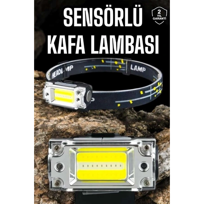 Kafa Lambası Başlıklı Suya Dayanıklı
