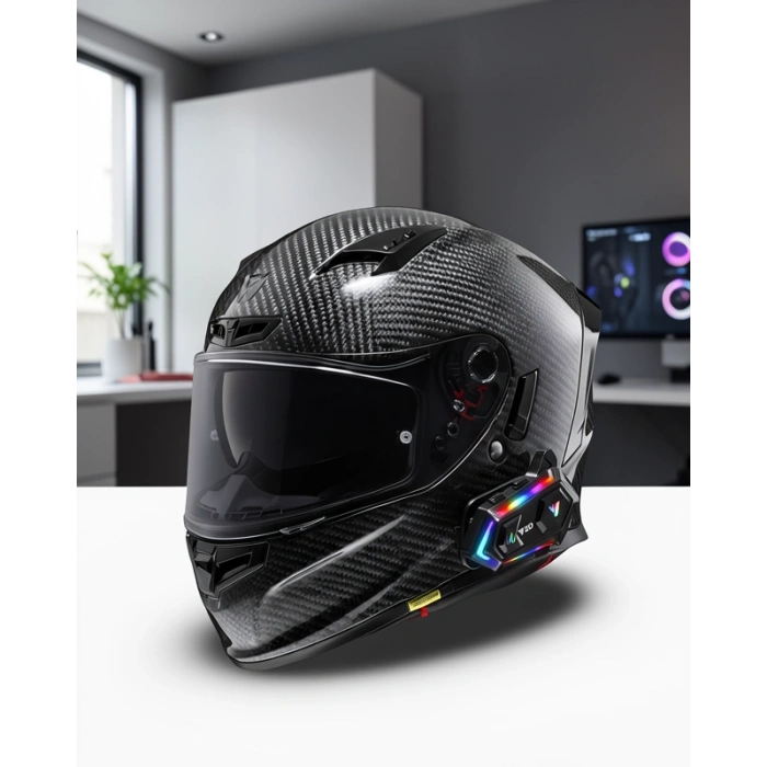 Kask İçi Intercom 25 Saat Pil Ömrü