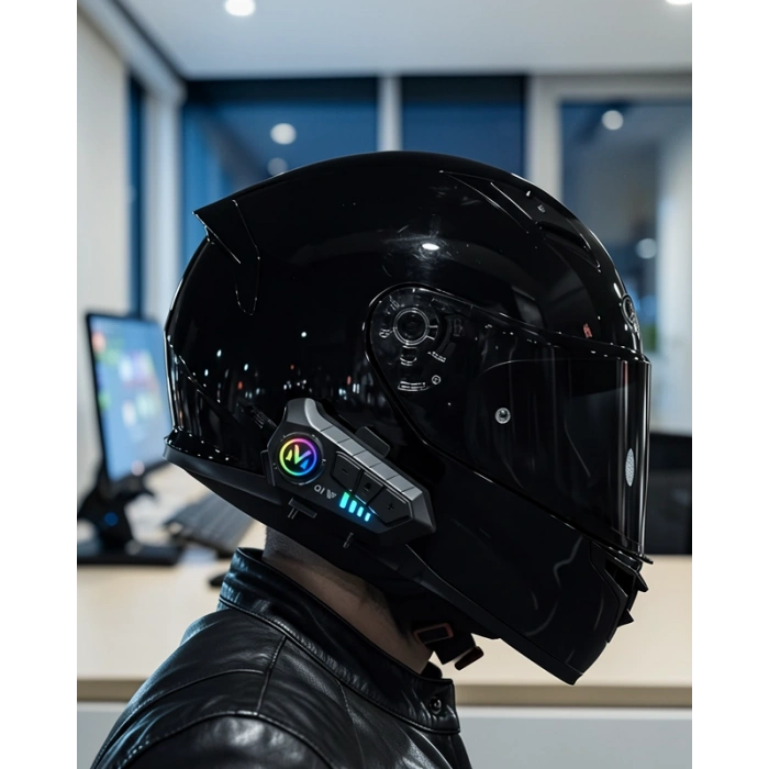 Kask İçi Intercom Kulaklık 1000 m Mesafe