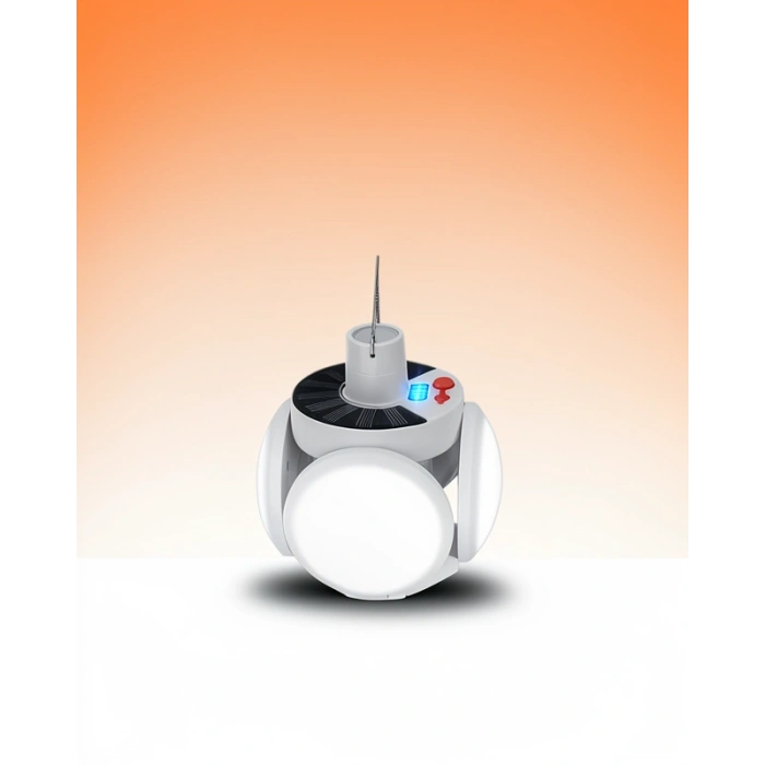 Katlanabilir Güneş Enerjili LED Kamp Lambası