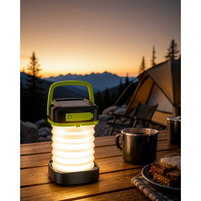 Katlanabilir LED Kamp Lambası