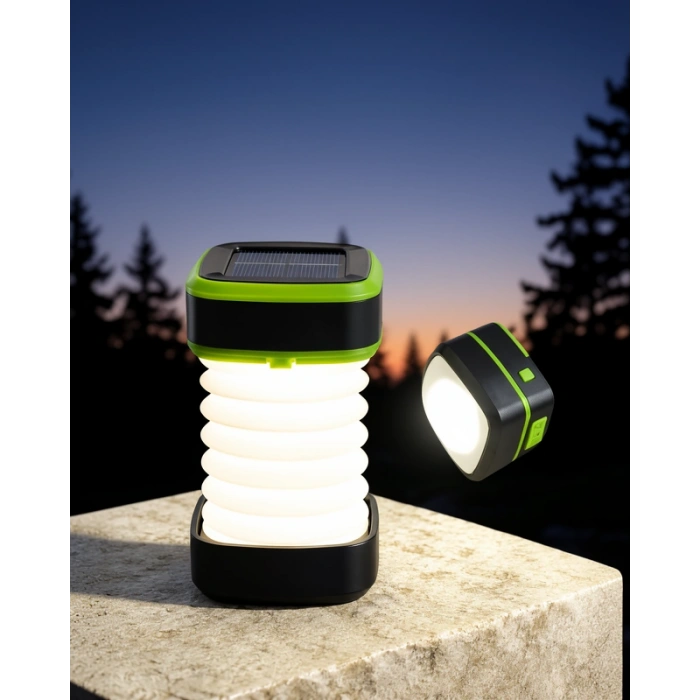 Katlanabilir LED Kamp Lambası 3 Kademeli