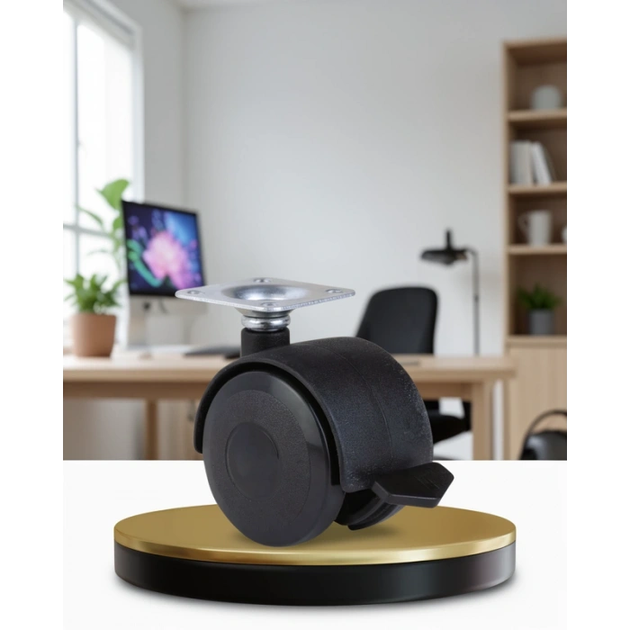 Kilitli Mobilya Ayağı 6 cm 4lü Set