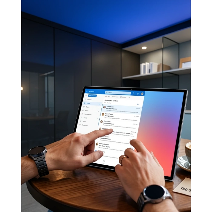 Klavyeli Android Tablet 1TB Hafıza 16GB RAM Model