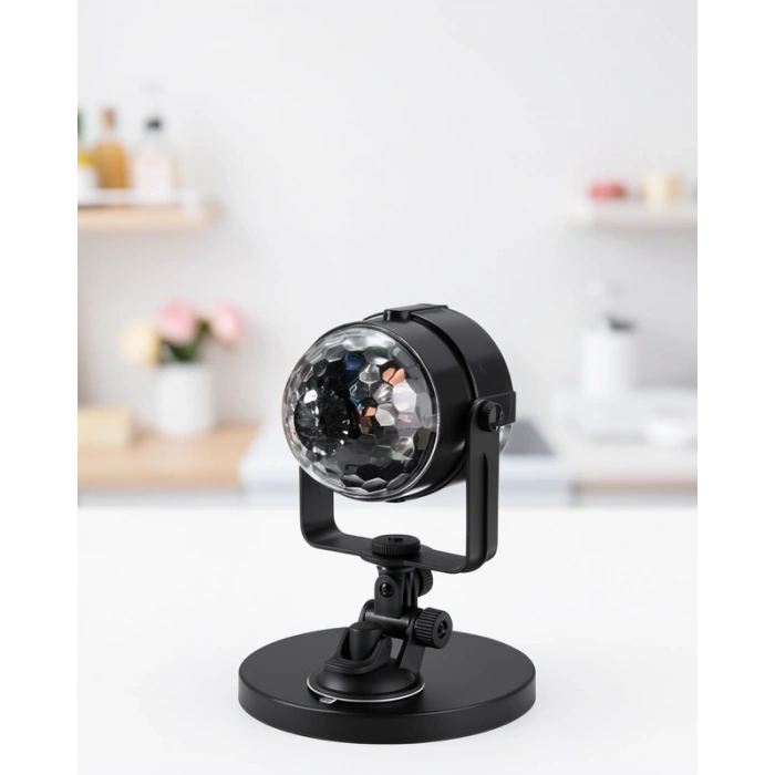 LED Disko Işığı Ses Kontrollü