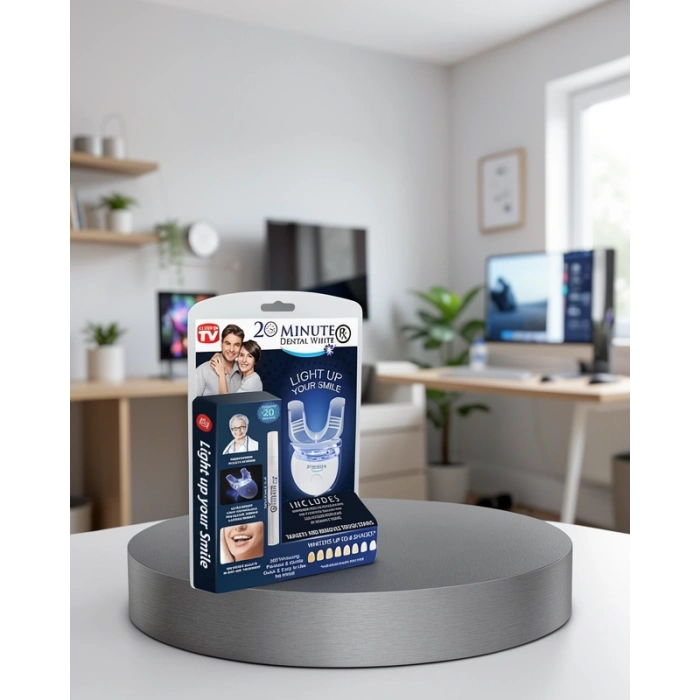 LED Işıklı Diş Beyazlatma Seti