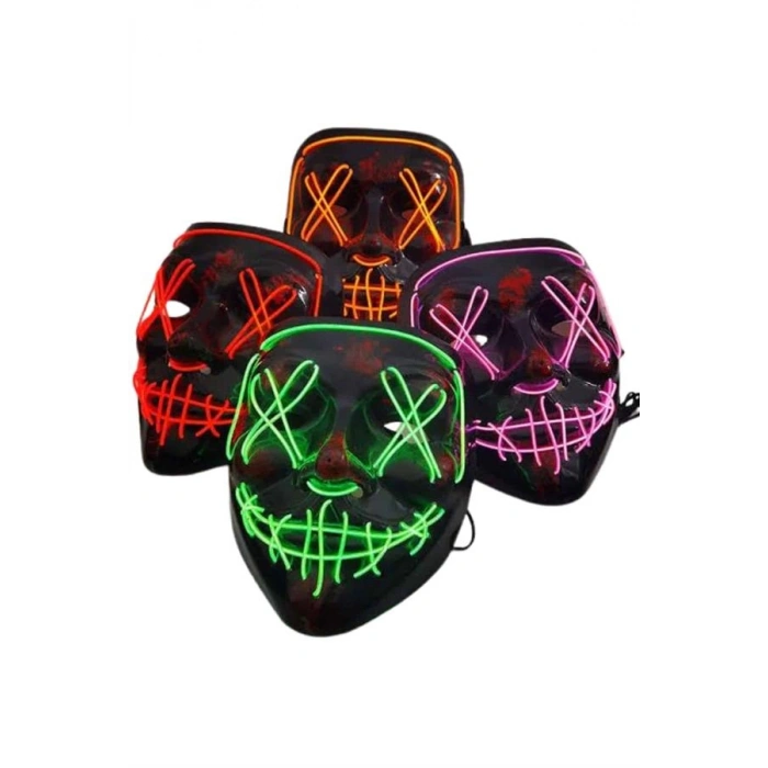 LED Işıklı Neon Maske