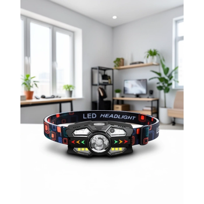 LED Kafa Lambası Sensörlü