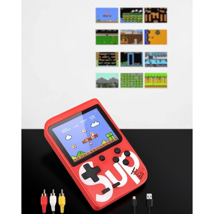 Mini Atari Gamebox 400 Oyunlu El Konsolu