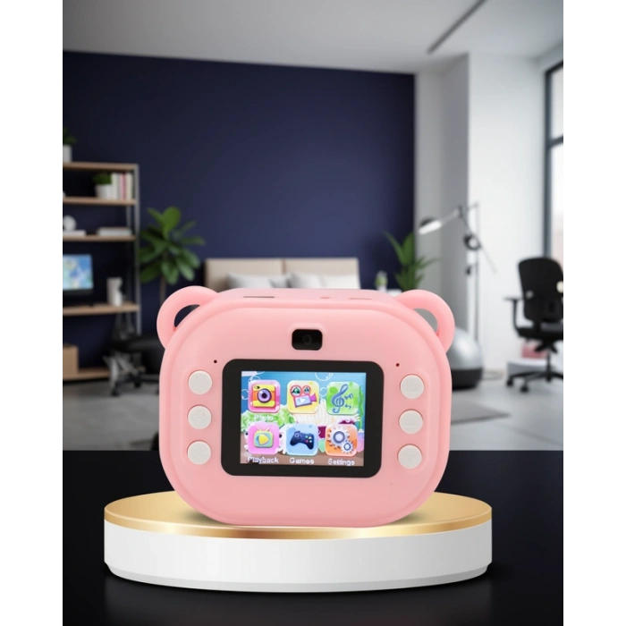 Mini Termal Baskılı Kamera 1080P 24MP Çift Lensli