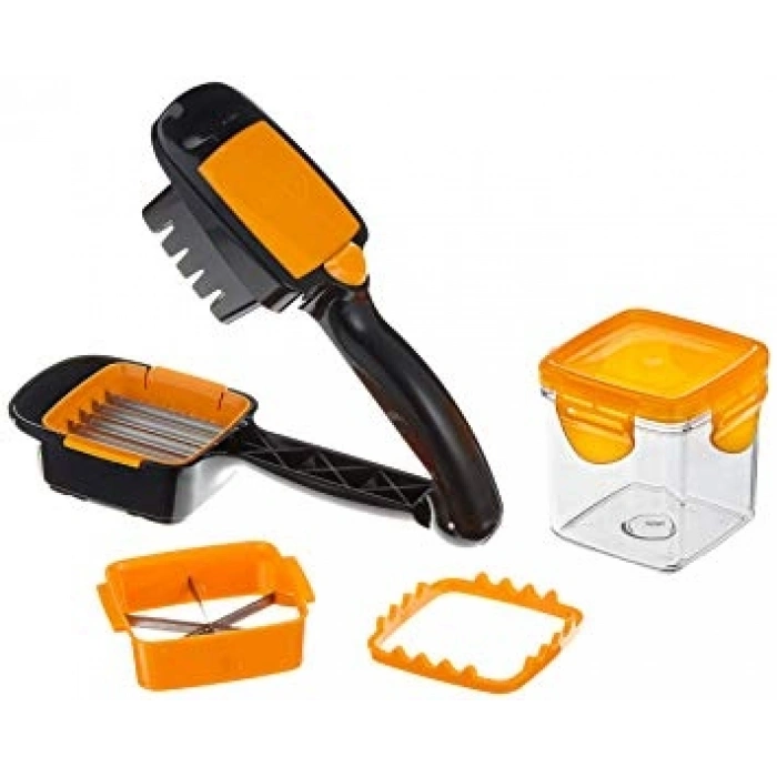 Nicer Dicer Quick 5 İn 1 Pratik Hazneli Sebze Meyve Doğrayıcı