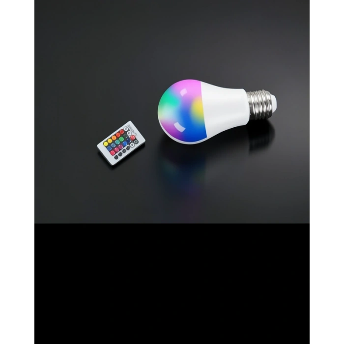 RGB LED Lamba Kumandalı E27