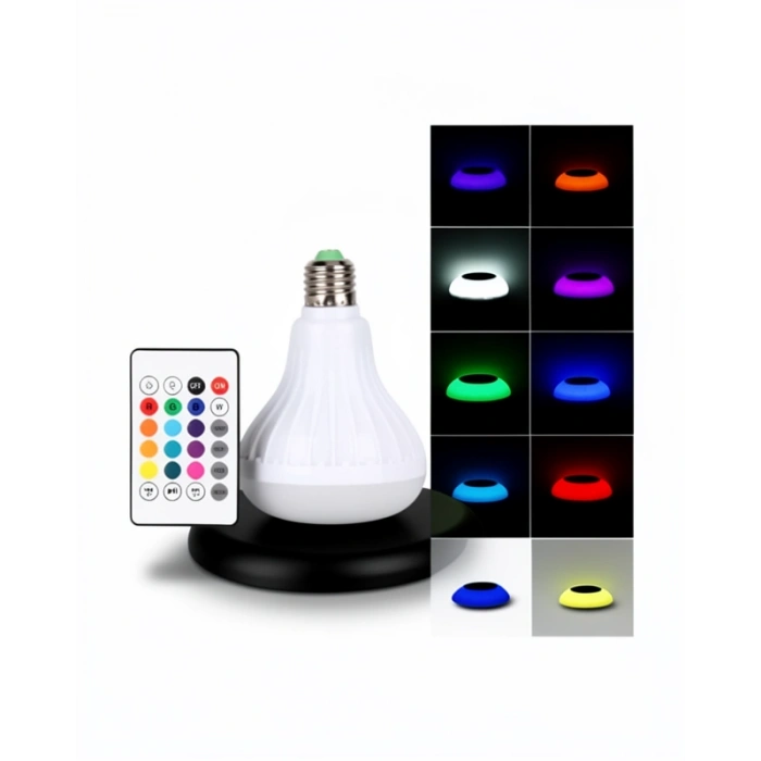 RGB LED Ses Lambası Bluetooth Hoparlör