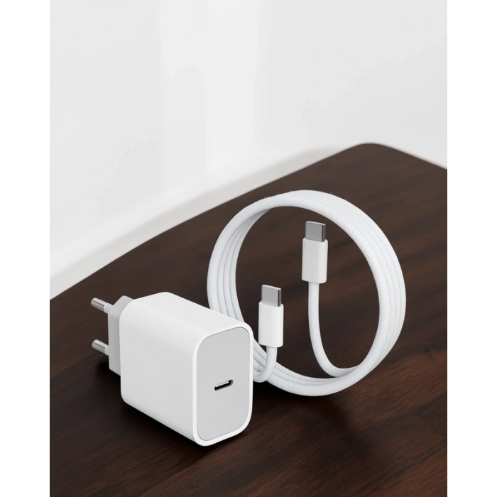 Şarj Adaptörü 20W USB-C iOS 15/15 Pro Max Uyumlu