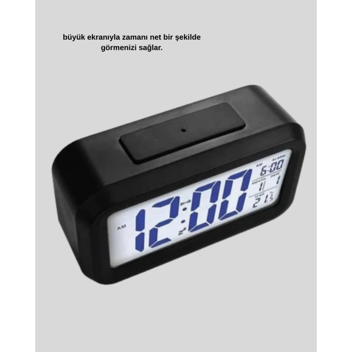 Sensörlü Dijital Masa Saati