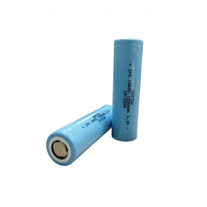 Sertec 3.2V IFR18650 1500 MAH LifePO4 Pil