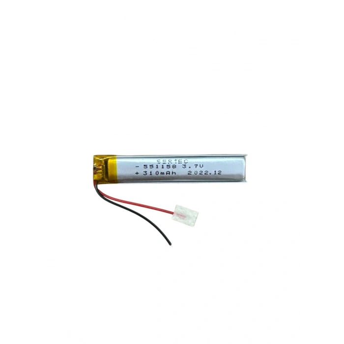 Sertec 551158 3.7V 310 MAh Li-Polymer Pil (Devreli/1.5A)