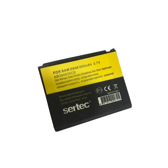 SERTEC - Samsung D848/D840 Uyumlu Batarya